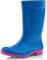 Ladeheid Stivali Pioggia Donna 100% Impermeabili Gomma Robusto e Confortevole Stivali Alti da Donna Scarpe Femminile LA-967 (Blu/Rosa 36 EU)