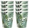 Talking Tables 8pk (250ml/9oz) Tropical Paper Party Cups | 'HOME' Recyclable Disposable , Eco-friendly & Plastic Free | For Summer Garden BBQ, Kids Birthday, Celebration, Jungle, Hawaiian, Fiesta