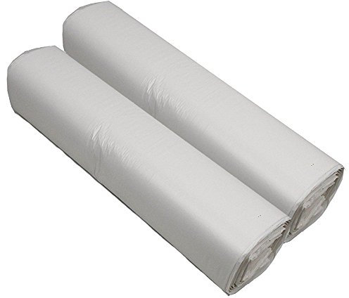 40L White Swing Bin Liners/Bags - 200 refuse sacks - White