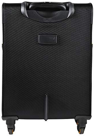 Exacompta - Réf. 18934E - 1 Valise cabine Exactive - valise pour ordinateur portable jusqu'à 15,6- port USB et câble intégrés pour recharge télephone ou tablette - dim 37 x 55 x 23 cm- Noir