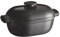 Emile Henry, EH779565 Cocotte Ovale Delight Céramique Induction, 4.5 litres, Noire, Ardoise
