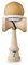 KROM - Kendama POP Naturoptik - Hohe Holzqualität - Für Anfänger und Profis - Pack : Ersatzschnur + Stickers