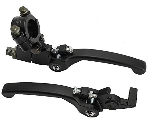 EVGATSAUTO Klappbarer Kupplungshebel und Bremshebel Griff für CRF IRBIS Apollo Xmotos KAYO BSE Pit Dirt Bike