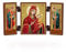 NKlaus - Gottesmutter Schnell Erhörende - christliche Ikone Triptychon - Skoroposlushnica - reise Altar Holz 36171