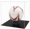Tingacraft Acryl Vitrine (30 x 30 x 30 cm) Schaukasten für Fußball
