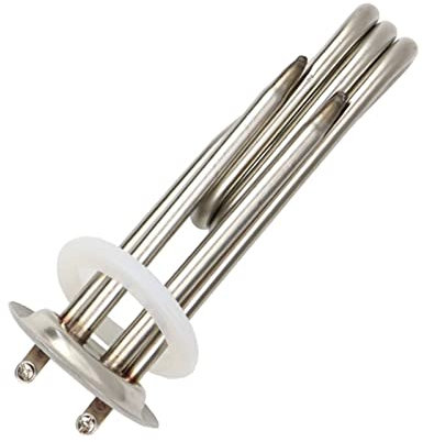YZ-LIANG whirlpool Dryer Parts 3KW 64mm Round Flange Immersion Water Tank Heater Industrial Heating Element