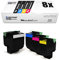 Eurotone 8X XXL Toner im Set für Lexmark MC2325 MC2425 MC2535 MC2640 ersetzt C2320Y0 C2320M0 C2320C0 C2320K0 CMYK