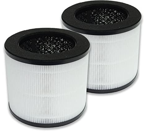 PUREBURG Alto one Replacement Filter Compatible with EVA Air Purifier Model Alto one, H13 Activated Carbon,2-Pack H13 HEPA