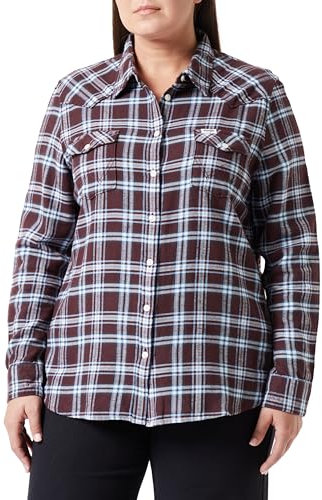 Wrangler T- Shirt Slim Reg Western, Pouce, S Femme