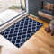 Serdim Rugs Washable Door Mat Kitchen Mats Non Slip Trellis Design Hall Runner- Indoor Door Mat - Hallway-Passage Corridor Doormats - Floor Mat