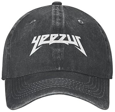 Baseballkappe Snapback Sonnenhut Mode Unisex Baumwolle Weiß Kanye Baseballkappe Erwachsene Ye Verstellbare Papamütze für Männer Frauen Hip Hop Hip Hop Geburtstagsgeschenk