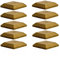 Lot de 10 capuchons de poteau de clôture en bois | Convient aux poteaux de 75 x 75 mm | Vert | Poteaux carrés