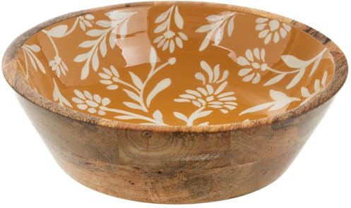 Saladier en bois de manguier 25 cm Capucine