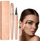 Wasserdichter 3D Augenbrauenstift mit 4 Gabelspitzen, 2024 Neuest Eyebrow Pencil, Amicroblading Augenbrauenstift Lang anhaltend Wasserfest Wischfest mit Starker Haftkraft (1, A-Braun)