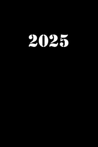 2025: Buchkalender 2025 a5 1 Woche 2 Seiten, Terminkalender mit Uhrzeiten 06 bis 10h Tag, 12 Monate von Januar bis Dezember, Wochenplaner 2025.