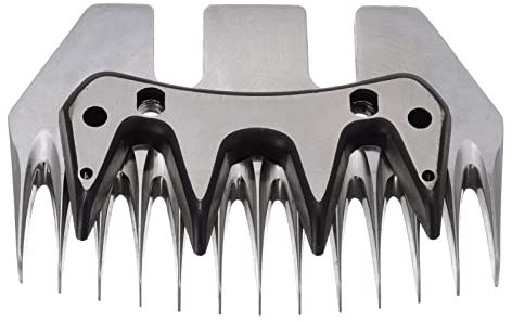 Tondeuses électriques pour moutons, Lame de cisaillement de moutons lame droite tondeuse de cisaillement de moutons ciseaux de cisaillement de laine de mouton en acier inoxydable for outil de toiletta