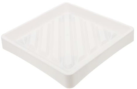 SUPVOX Vassoio per Vasi di Fiori con Ruote Supporto per Piante Mobile Base per Fioriera Quadrata Pallet per Fioriera con Ruote Ritenzione Dellumidità per