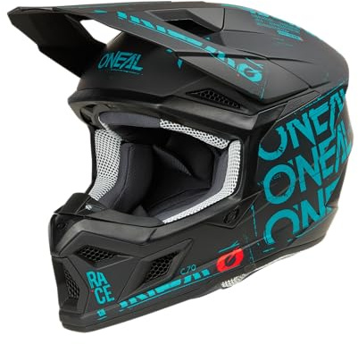 3SRS Helm Static Schwarz/Teal XS