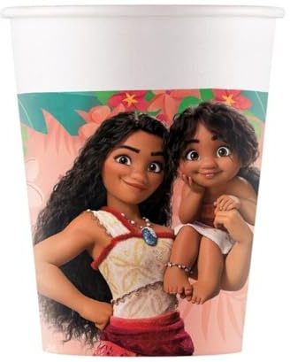 8Pk 200Ml Moana Ii Sailing Spirit Paper Cups