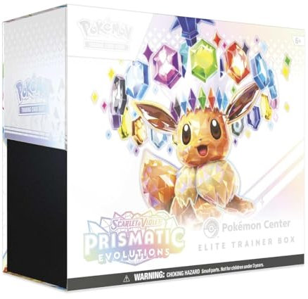 Pokemon TCG: Scarlet & Violet-Prismatic Evolutions Pokémon Center Elite Trainer Box