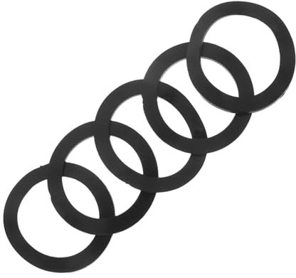ROMISBABA 5pezzi Guarnizioni Per Sifoni Gaskets Per Lavandini Facili Da Installare e Impermeabili Per Scarichi e Sifoni