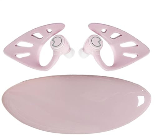Kabellose Ohrhörer – Fairy Earbuds │ Blauzahn-Kopfhörer │ Sport-Ohrhörer Geräuschunterdrückung & Doppelmikrofon │ Schickes Design, klare Anrufe und schnelles Aufladen für Reisen, Workout und den