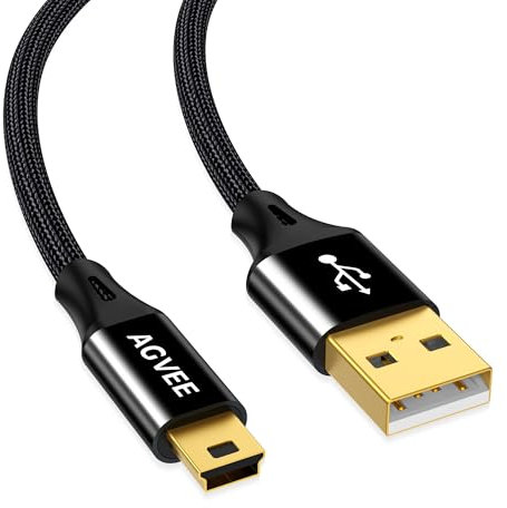 AGVEE Mini USB Cable for Cell Phone BMYE-BK36