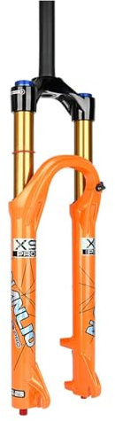 HSIRYAOHD Mountainbike-Federgabel, 26 Zoll, gerade/konisch, 140 mm, Scheibenbremse, Vordergabel, 9 x 100 mm, Schnellspanner-Dämpfungseinstellung, HL/RL