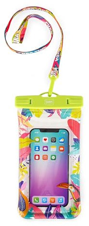 Legami - Custodia Impermeabile Cellulare, Custodia Galleggiante per Smartphone, Waterproof Pouch, Chiusura Ermetica, Touch Screen, Cover Subacquea Schermo Max 6,5, 10,7 x 22 x 1,3 cm