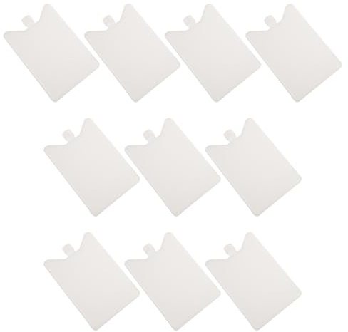 BIUDECO Blocs Réfrigérants Réutilisables 200G pour Ventilateur et Climatiseur de Glace Portable Blanc 10 Pièces Pack de Glace pour Refroidisseur D’Air Usage Commercial et Transport