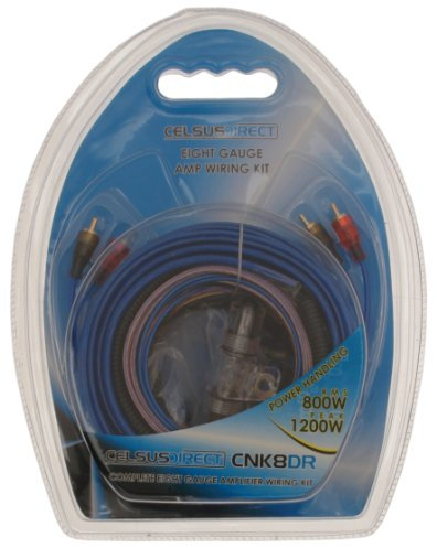 Celsus CNK8DR 8AWG 8 Gauge Amp Wiring Kit