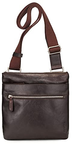 Picard Herren Umhängetasche BUDDY aus Büffelleder OneSize | mit Reißverschluss | Umhängetasche | Alltag