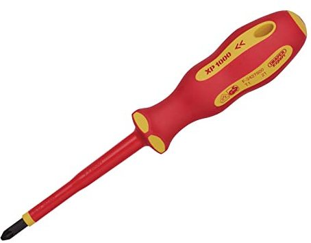 Draper XP1000 VDE PZ Type Interchangeable Screwdriver - 64484 - Precision Electrical Screw Driver Bit Tool