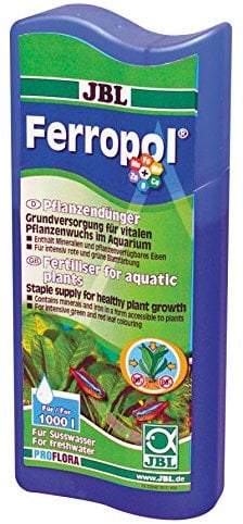 JBL - Ferropol - Engrais liquide pour plantes d'aquarium avec oligo-éléments – 250 mL, peut traiter 1000 L d'eau