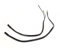sourcing map 2 Pz nero 44cm lunghezza moto freno anteriore interruttore luce arresto filo cavo