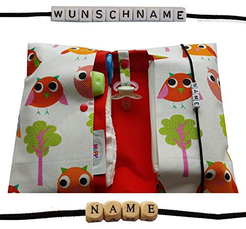 Große Windeltasche XXL mit Name Wickeltasche