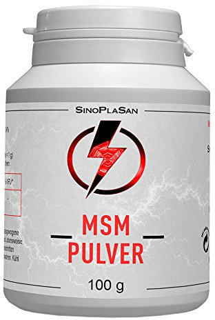 MSM PULVER Pur 99,9% Methylsulfonylmethan 100 Gramm