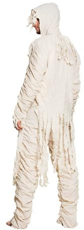 Boland - Kostüm für Erwachsene Mumie, Overall mit Kapuze, Horror-Party, Karnveal, Mottoparty, Halloween