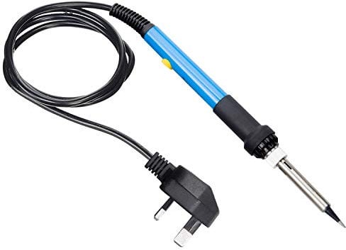 Tabiger Soldering Iron, 60W Temperature Adjustable Electric Welding Iron Gun with Precision Tip and UK Plug