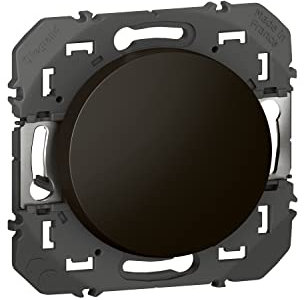 Legrand leg95260 Simple (Single) VV Interruptor o interruptor conmutado dooxie 10 AX 250 V ~ acabado noir-emballage Blister