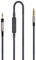 Audiokabel-Ersatz – kompatibel mit Sennheiser HD6 Mix, HD 7 DJ, HD 8 DJ-Kopfhörern und Samsung Galaxy Huawei Android mit Inline-Mikrofon und Lautstärkeregler