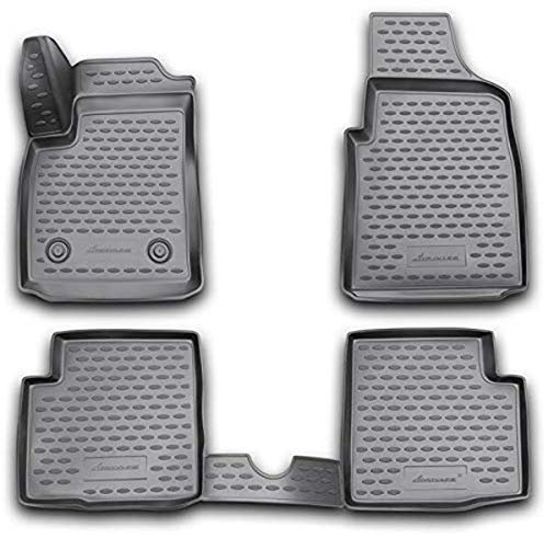 Element Passgenaue Premium Antirutsch Gummi Fußmatten - Ford Ka