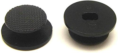 Tapa analógica para palanca de mando para PSP 2000 3000 2004 3004 Slim & Lite de repuesto (negro)