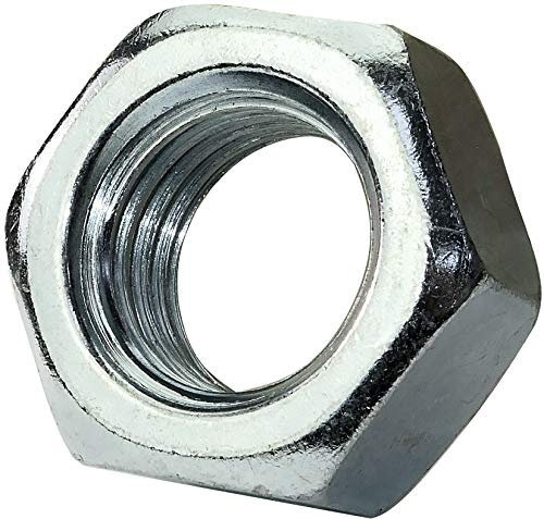 AERZETIX - C45722 - Satz von 5 Sechskantmuttern 6 seiten - metallteile spannen montage - aus verzinktem stahl 8.8 - gewinde M24 metrisch weiblich - heimwerker - DIN 934 - farbe silber