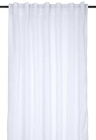 Lovely Casa - Voile – Modell Madrid – Weiß – 140 x 260 cm – 100% Polyester