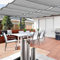 AOTNZ Sun Sonnensegel, Ersatz Pergola Wave Canopy, Einziehbar Schieben Sie Den Draht Terrassenüberdachung, Durchlässig Atmungsaktiv Stoff Zum Draussen Garten Holz Pergola Deck