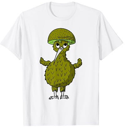 Kiwi Vogel mit Kiwi als Hut T-Shirt