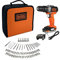 Taladro Percutor Black+Decker 12V + 80 accesorios + batería 1.5Ah + bolsa de transporte BDCHD12S1A
