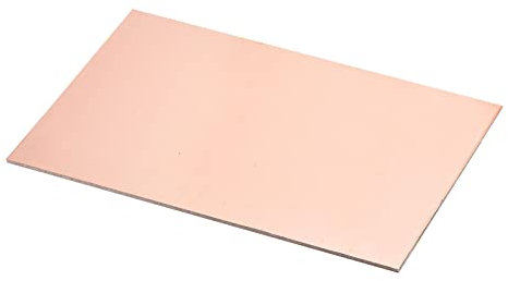 YOKIVE 10Stk PCB Kupfer Verkleidet Brett FR4 Doppelseitige Leere Leiterplatten Groß für Elektronische Hobbys Ätzen Schaltung Projekte (150mmx100mmx1.5mm)