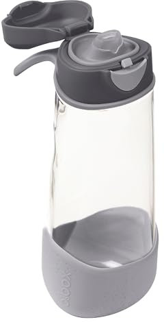 b.box Sport Spout Drink & Water Bottle | Easy Grip Bottle and Leakproof Lid | Cool Modern Child Friendly Design, Tilt and Sip | 600ml/20